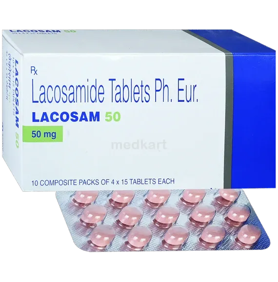 lacosam 50mg tablet 15's